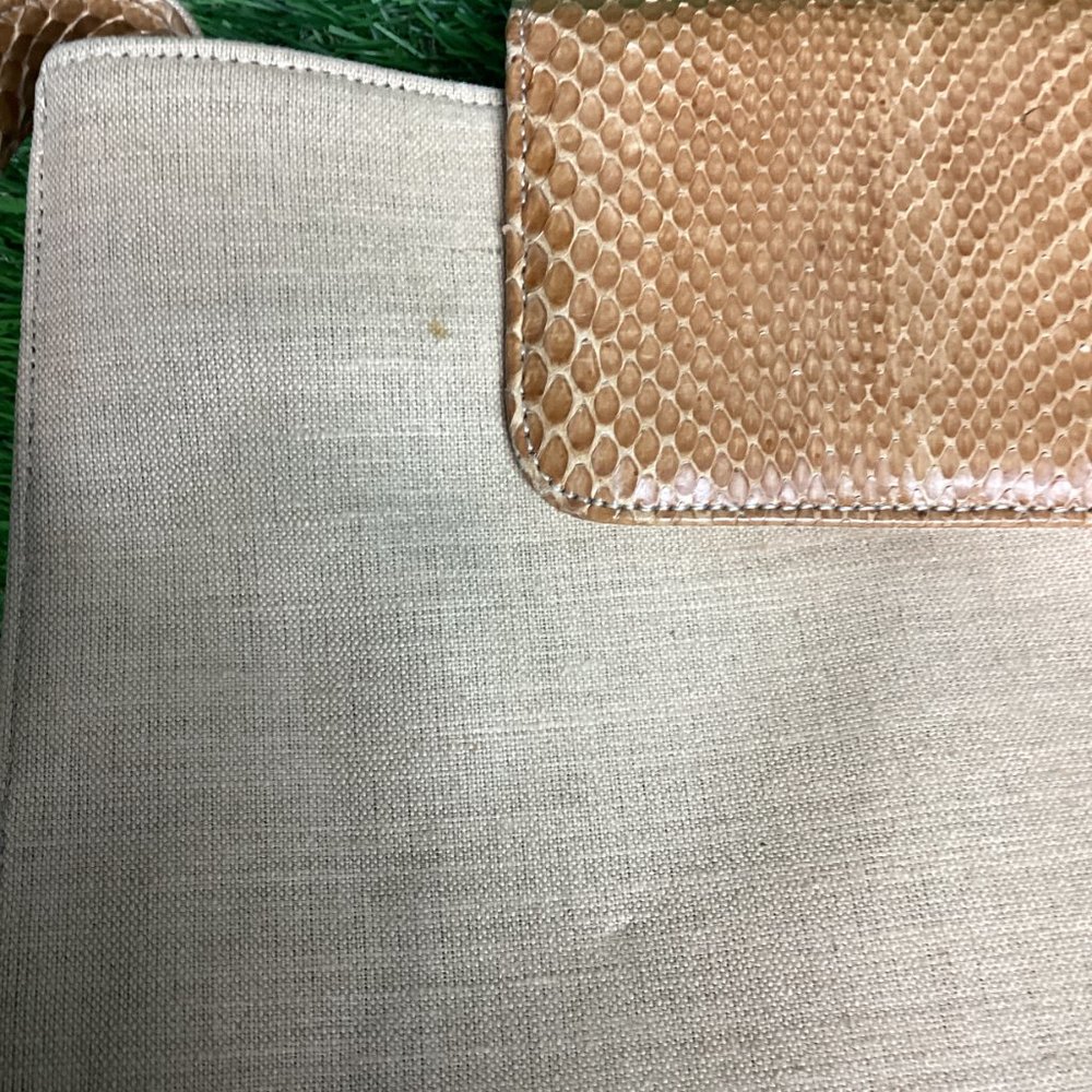 Vintage Kleinberg Sherrill Snakeskin Handbag View 4